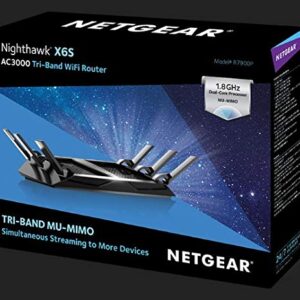 Netgear Nighthawk X6S AC3000 Smart WiFi Router