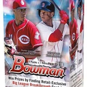2018 Bowman Baseball Blaster Box (8 Packs/10 Cards - Possible Autographs)