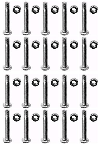 The ROP Shop (20) Shear PINS & Bolts for John Deere AM123342 Stiga 1812-9005-01 Snow Blowers