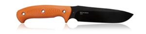 steel will roamer r300 fixed blade org, orange, 6.3' blade