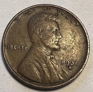 1931 d lincoln wheat penny cent seller choice extremely fine