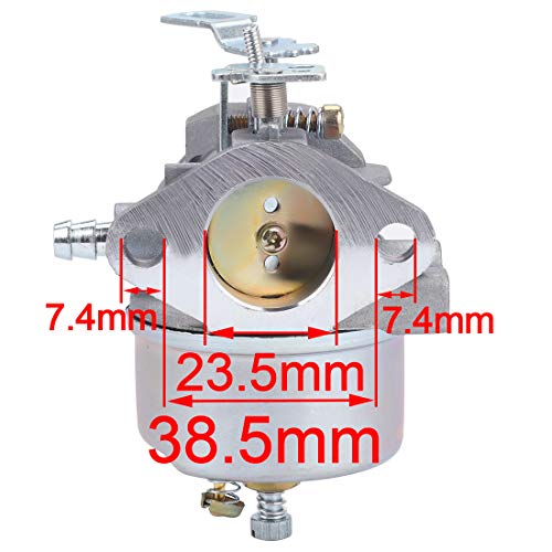 Hipa HMSK80 Carburetor for Tecumseh 632334A 632334 632111 HM80 HM70 HMSK90 fits for John Deere AM108405 Toro 824 824XL 828 Snow Blower Thrower MTD 8 HP Engine