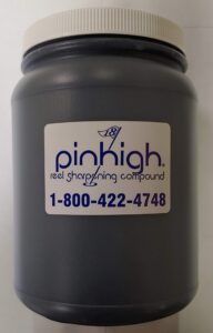 pinhigh 5lb 120 grit reel sharpening compound