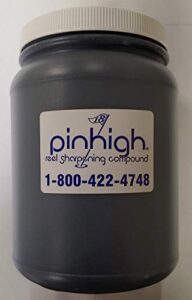 pinhigh 5lb 80 grit reel sharpening compound