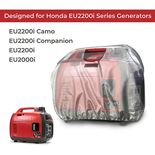 Weatherproof Cover for Honda Generator EU2200i EU2000 EU2200IC EU2000i EU2000i EU2000i and Yamaha 2000 Generators - This Generator Cover Will Discreetly Protect Your Honda Generator Without Advertising What is Underneath