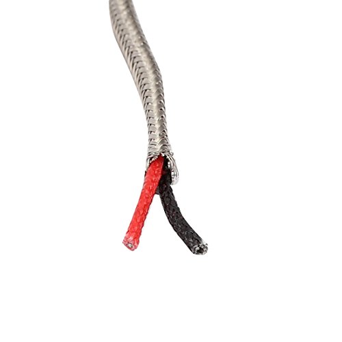 uxcell 2mm Dia Temperature Sensor Probe Tester K-Type Thermocouple Wire Cable 32M Long