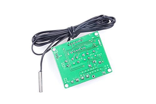 NOYITO Digital Temperature Controller Module -58℉ to +257 ℉ Temperature Control Switch NTC Waterproof Sensor Probe - Blue LED Display Suitable for Kinds of Temperature Control System (5V)