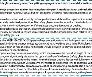 Carson Scratch Resistant Polycarbonate 1.5x Power (+2.5 Diopter) Protective Magnifying Safety Glasses with Clip-on, Flip-Up Lens System, Clear (VM-20)