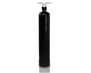 whole house calcite ph acid neutralizer upflow filter system | in and out valve 1.0 cu ft. 9"x 48" tank
