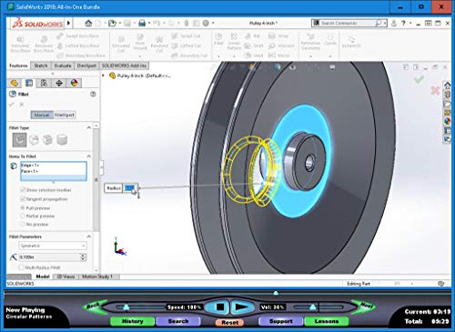 SOLIDWORKS 2018: Professional Modeling – Video Training Course