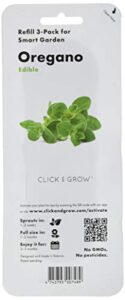 click and grow smart garden oregano plant pods, 3-pack