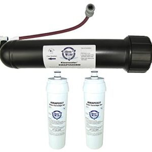 KleenWater KWAP5527 Replacement Multi-Pack Compatible with Aqua-Pure AP5500RM - Includes Water Filter Membrane, Housing and Two Cartridges Compatible with AP-RO5500