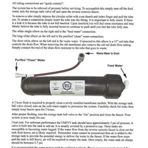 KleenWater KWAP5527 Replacement Multi-Pack Compatible with Aqua-Pure AP5500RM - Includes Water Filter Membrane, Housing and Two Cartridges Compatible with AP-RO5500