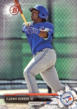 2017 Bowman Draft #BD-150 Vladimir Guerrero Jr. Baseball Card