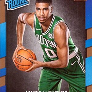 2017-18 Panini Donruss Basketball #198 Jayson Tatum Rookie Card