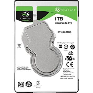 Seagate Barracuda Pro Performance Internal Hard Drive SATA HDD 1TB 7200RPM 6Gb/s 128MB Cache 2.5-Inch (ST1000LM049)