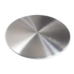 kraus stc-2 cappro removable decorative drain cover, stainless steel