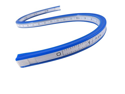 Taytools 504002 36 Inches Flexible Curve Ruler Rule Measuring Tape