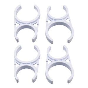 geekpure simple clip clamp 2.5"x2" for reverse osmosis ro membrane housing post carbon filter(pack of 4)