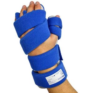 restorative medical bendease hand splint - wrist pain support for carpal tunnel, arthritis and stroke recovery (medium - left)