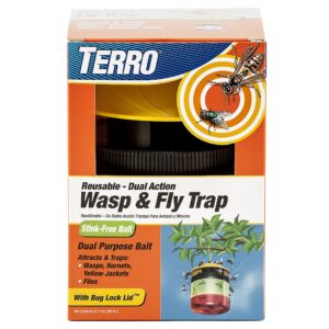 terro t512 reusable wasp & fly trap, 1 pack