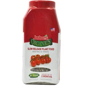 jobe's organics 09086 tomato slow release plant food, 1 lb,red