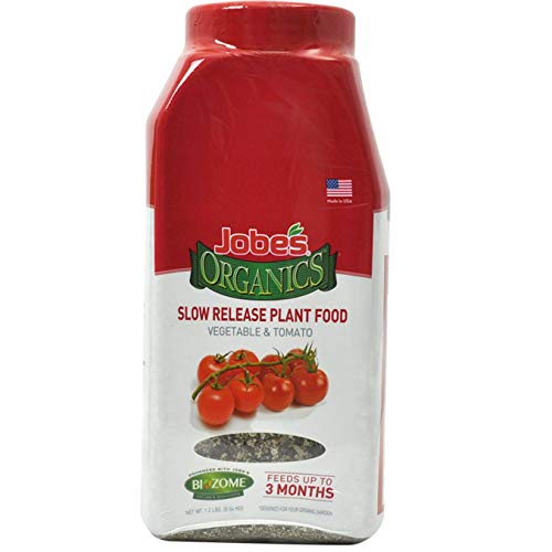 Jobe's Organics 09086 Tomato Slow Release Plant Food, 1 lb,red