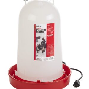 Heated Chicken or Bird Waterer - API - Heated Poultry Waterer, 3 Gallon (Item No. HPW33)