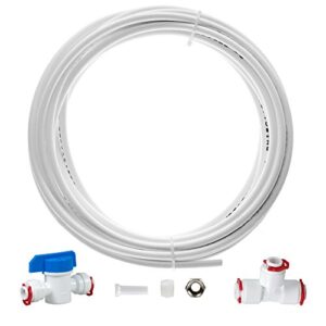 nu aqua ice maker and refrigerator connection kit for reverse osmosis filtration system