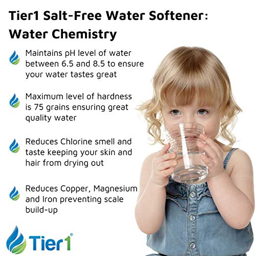 Tier1 Salt-Free Whole House Water Softener System 1-3 Bathrooms - Eco Series