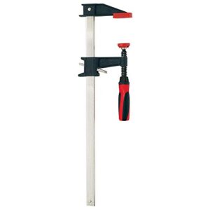 bessey clutch style bar clamps - 3.5x18 inch, 1000 lb capacity, 2k handle - gscc3.524+2k - ideal for woodworking, carpentry & home improvement