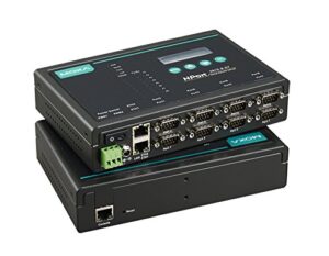 moxa nport 5610-8-dt - 8 port rs-232 desktop serial device server