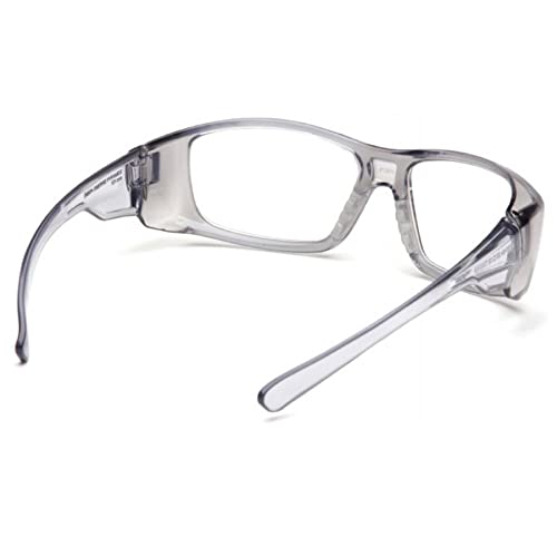 Pyramex Emerge Full Reader Safety Glasses SG7910D15 (3 Pair) (+1.5 Lens, Gray Frame/Clear Lens)