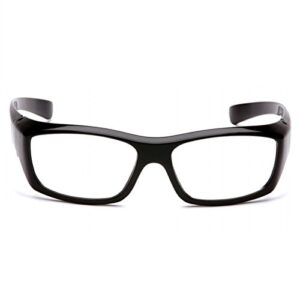 Pyramex Emerge Full Reader Safety Glasses SB7910D15 (3 Pair) (+1.5 Lens, Black Frame/Clear Lens)