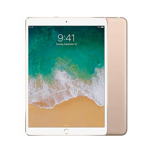 Apple iPad Pro 10.5in with ( Wi-Fi + Cellular ) - 256GB, Gold (Renewed)