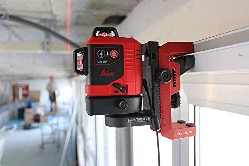 Leica Geosystems 866131 LINO UAL130 Line Laser Adjustable Wall Bracket with Quick Clamp