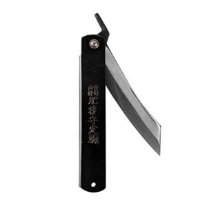 higonokami folding knife – sk steel 120mm black