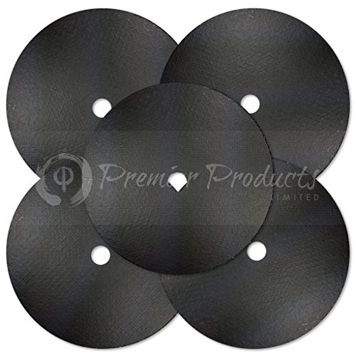 Milwaukee 5 Pack - 7 Inch Cut Off Blades For 7.25" Circular Saws - Aggressive Cutting For Metal & Stainless Steel - 7" x .09 x 7/8-Inch