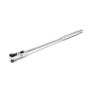 GEARWRENCH 1/4" Drive 72 Tooth Quick Release Locking Flex Slim Head Ratchet, 12" - 81030