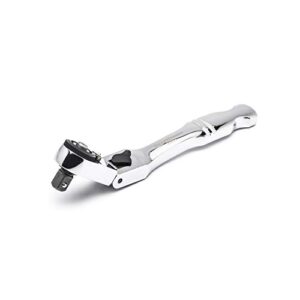 GEARWRENCH 1/4" Drive 72 Tooth Quick Release Locking Flex Slim Head Ratchet, 6" - 81025