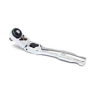 GEARWRENCH 1/4" Drive 72 Tooth Quick Release Locking Flex Slim Head Ratchet, 6" - 81025