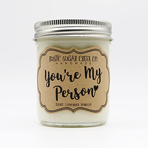 You're My Person Candle, Christmas Gift, Friendship Gifts, Birthday Gifts, Missing You Gifts For Women, Girlfriend Gifts, Grey's Anatomy, You're My Person Gifts, Best Friend Gifts, Besties, Bff