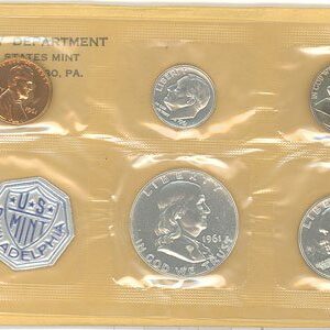 1961 US Mint Proof Set PF1