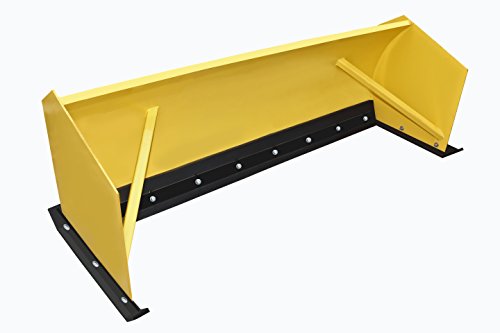 Heavy Duty Snow Pusher Rubber 1-1/2" thick x 10" wide x 14ft. Long punched Standard Highway Slots. Snow Plow Rubber