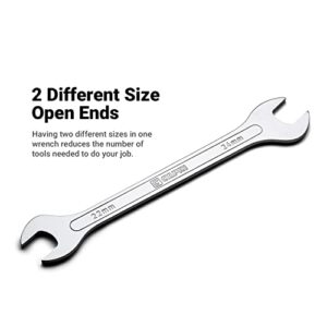 Capri Tools 8 mm x 9 mm Super-Thin Open End Wrench, Metric (11850-0809)