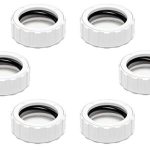 ATIE 360 Pool Cleaner Feed Hose Nut 9-100-3109 Replacement Fits for Polaris 360 Pool Cleaner Feed Hose Nut 9-100-3109 (6-Pack)