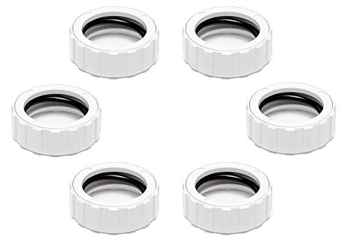 ATIE 360 Pool Cleaner Feed Hose Nut 9-100-3109 Replacement Fits for Polaris 360 Pool Cleaner Feed Hose Nut 9-100-3109 (6-Pack)