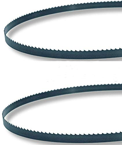 112x5/8x3TPI - 2 Pack Bone In Bandsaw Blades - Meat Cutting Fits Hobart 5014, Butcher Boy B14, Cobra 14, Superior Jones Junior, Many More Machines