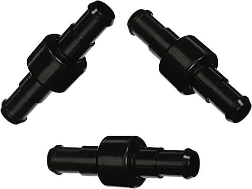 ATIE Pool Cleaner Black Feed Hose Swivel D21 and Black Hose Nut D16 Combo Kit For Zodiac Polaris 3900 Sport, 280 F5B Black Max, and TR35P Pool Cleaners (3 Pack)