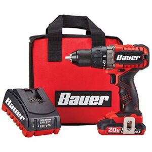 bauer 20v hypermax lithium 1/2 in. drill/driver kit